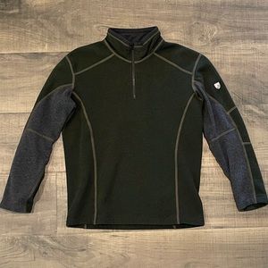Boys Kuhl Revel Quarter Zip Sweater, Youth M (10-12)